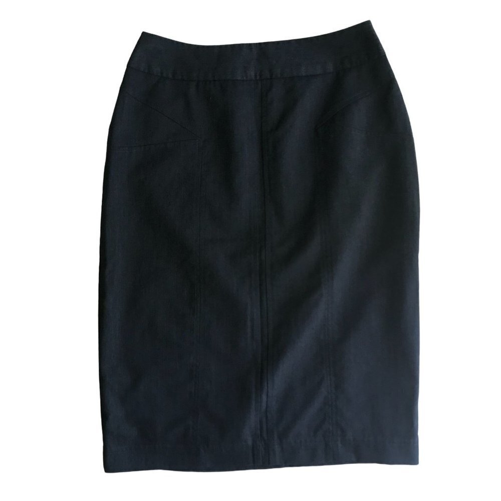 Worthington High Waist Pencil Skirt - Wrinkle Resistant with Stretch -‎ Size 4